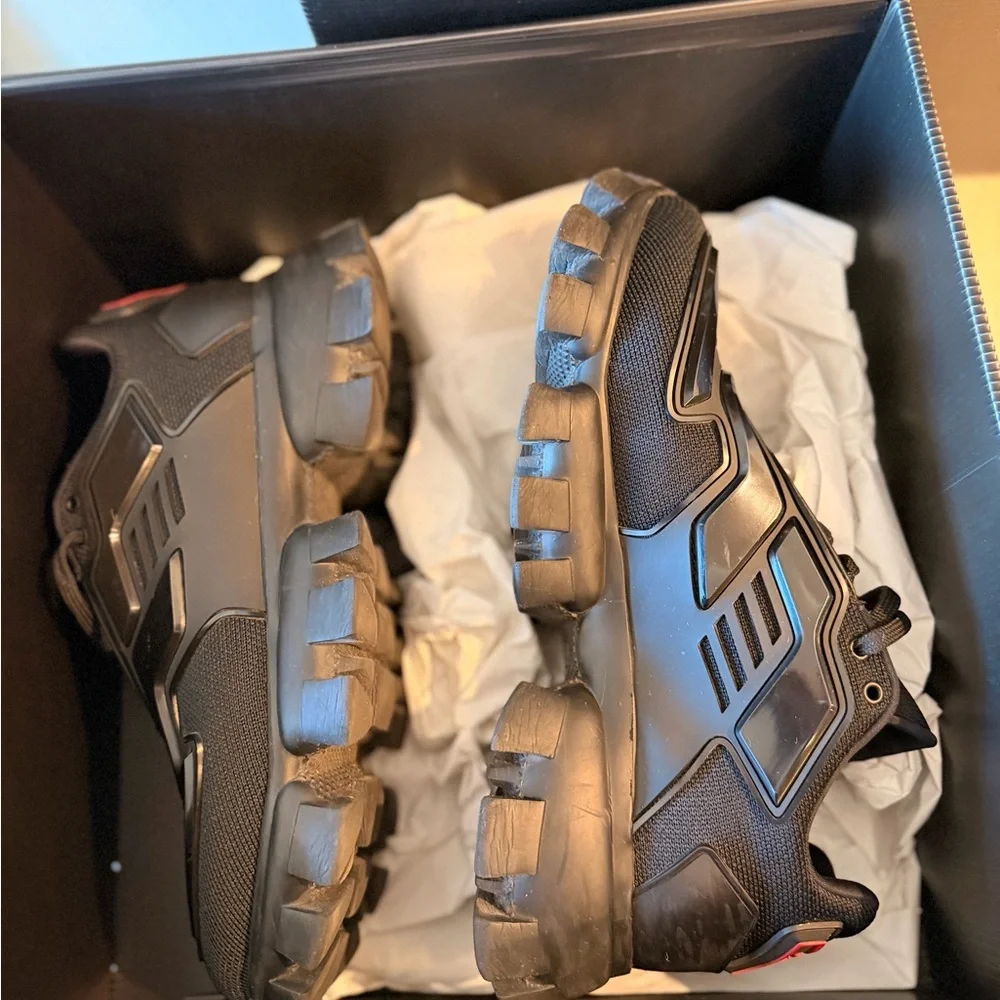 Prada Cloudbust Thunder knit fabric sneakers - Picture 7 of 7